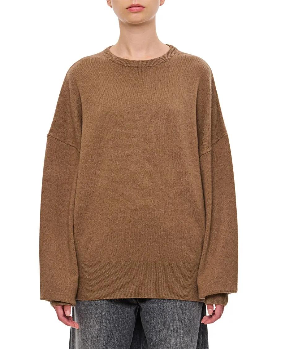 Extreme Cashmere - Tes Cashmere Sweater - Größe ONE SIZE - braun