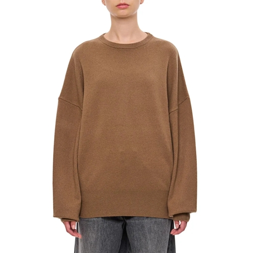 Extreme Cashmere Pull Tes Cashmere Sweater Brown