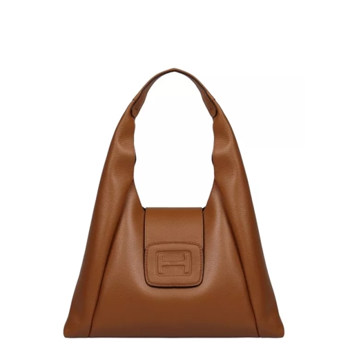 Hogan Sac à bandoulière Logo One Shoulder Bag Brown