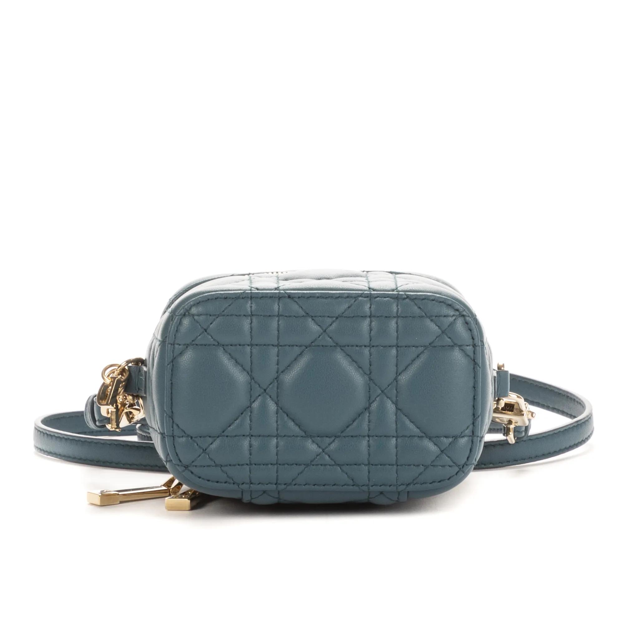 Thumbnail - Christian Dior Crossbody Bags - Micro Lady Dior Vanity Case - Gr. unisize - in Blau - für Damen