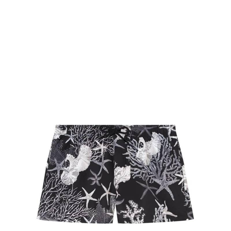 Versace  Thigh-Length Swim Shorts Grey