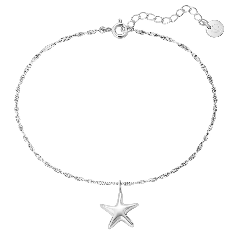 Glanzstücke München Armband Sterling Silber Armband Seestern silber