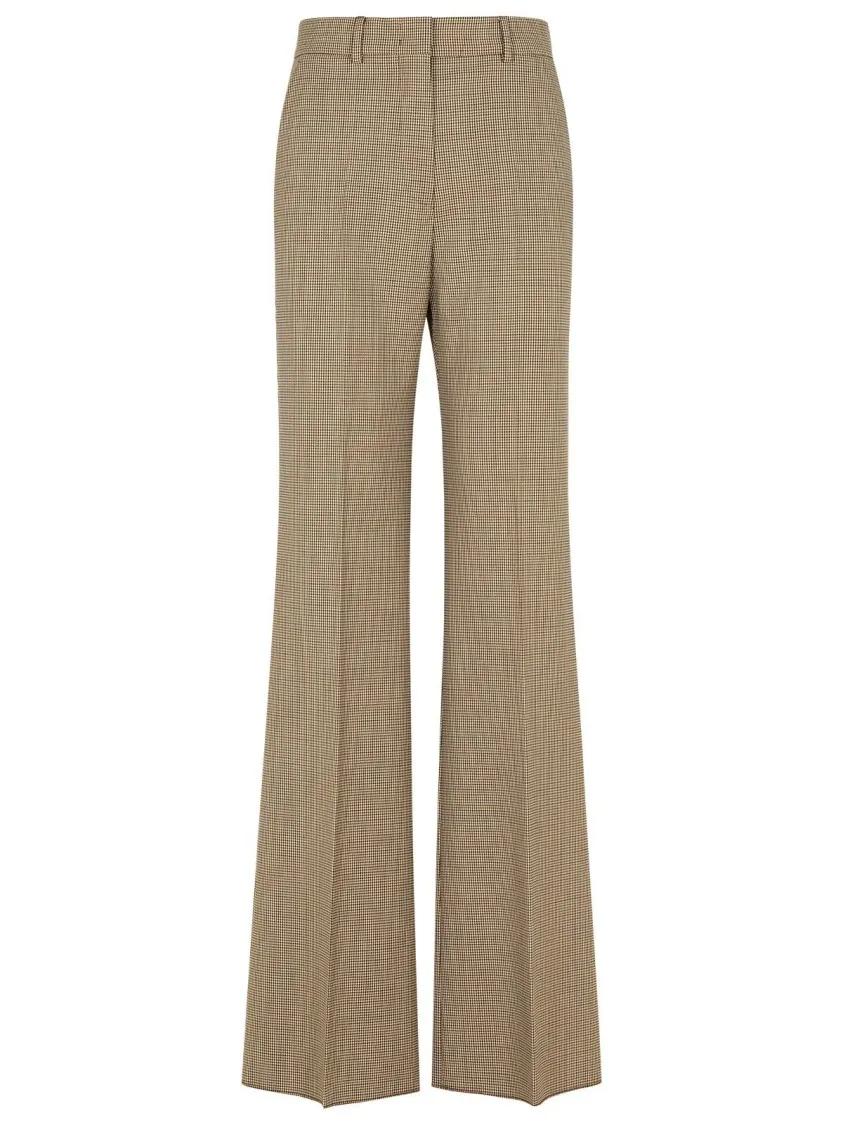 Sportmax - %27Teso%27 Brown Virgin Wool Blend Pants - Größe 38 - braun