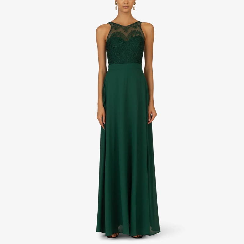 Kraimod Abendkleid Abendkleid dunkel-grün(Image 14)
