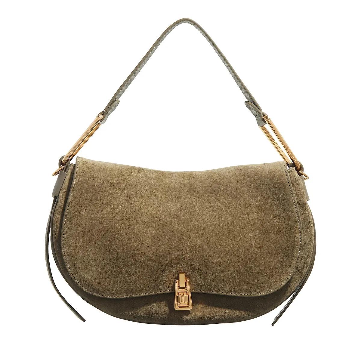 Coccinelle Crossbody Bags - Coccinellemagie Suede Bim - Gr. unisize - in Grün - für Damen