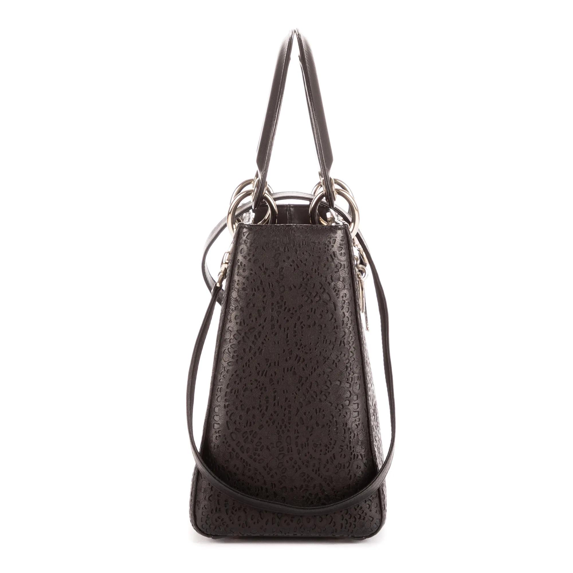 Thumbnail - Christian Dior Crossbody Bags - Ltd Ed. Lady Laced - Gr. unisize - in Schwarz - für Damen