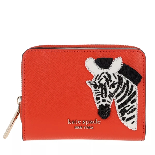 Kate Spade New York Safari Small Compact Wallet Tamarillo Tvåveckad plånbok