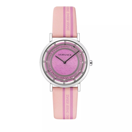 Versace Versace New Generation Steel/Pink-purple Quartz Watch