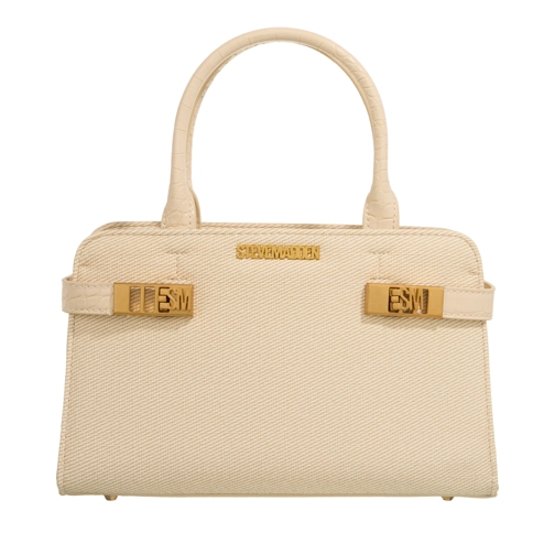 Steve Madden Tote Blindeny Bone Gold