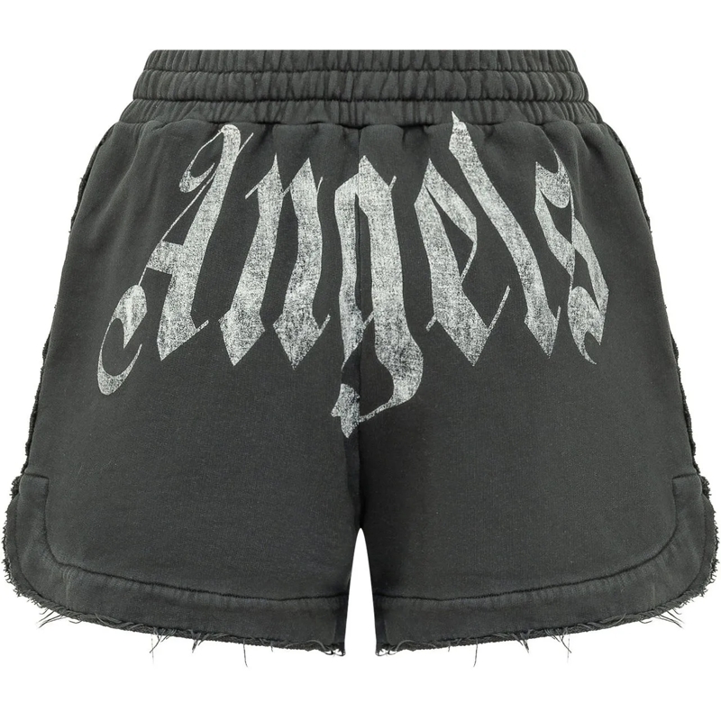 Palm Angels Shorts Shorts Jogger con Coulisse e Stampa dunkelgrau(Image 2)