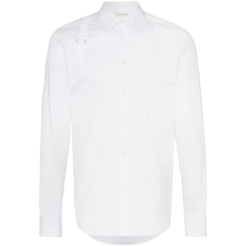 Alexander McQueen Shirt With Logo White Hemden