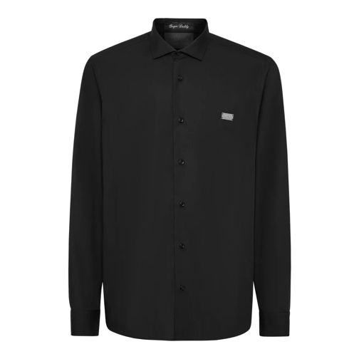 Philipp Plein Hemden Hemd Slim Fit Skull Mit Schmucksteinen schwarz