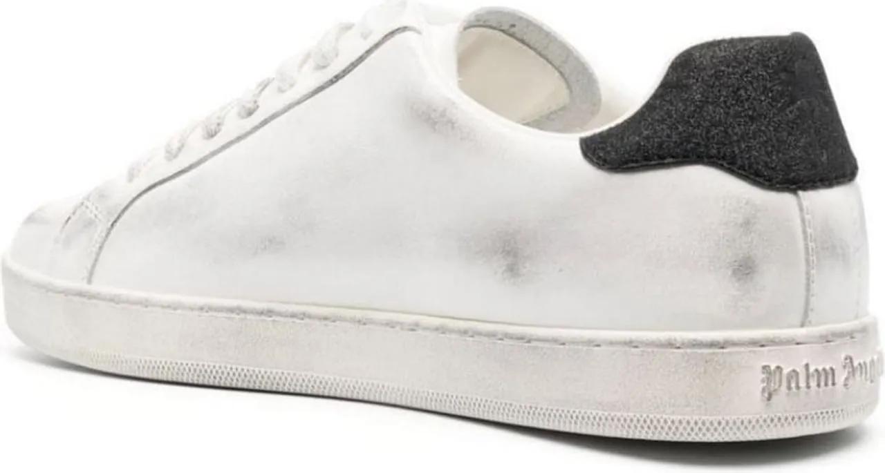 Thumbnail - Palm Angels Low-Top Sneaker - Spray Print Flame Logo Sneakers - Gr. 44 (EU) - in Weiß - für Damen