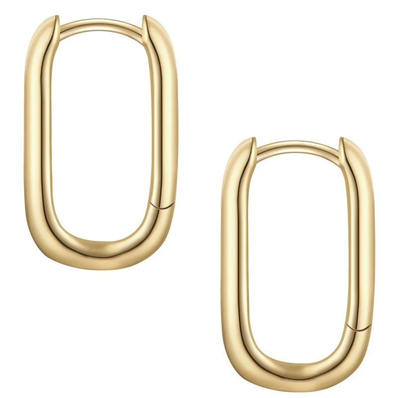 Glanzstücke München Ohrhänger Sterling Silber Creolen gold(Image 3)