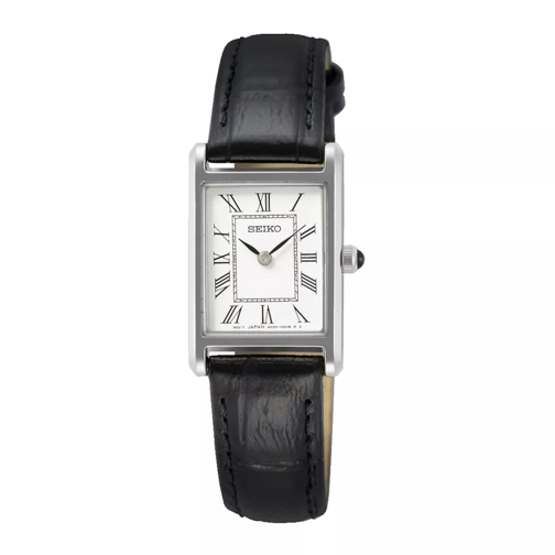 Seiko Montre à quartz Seiko damen Uhr Schwarz SWR053P1 Silber farbend