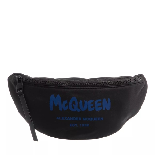 Alexander McQueen Bag Black Ultramarine Crossbody Bag