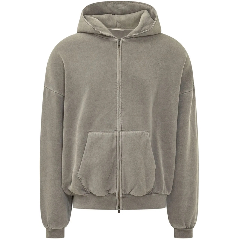 FEAR OF GOD  Felpa con Cappuccio e Zip taupe