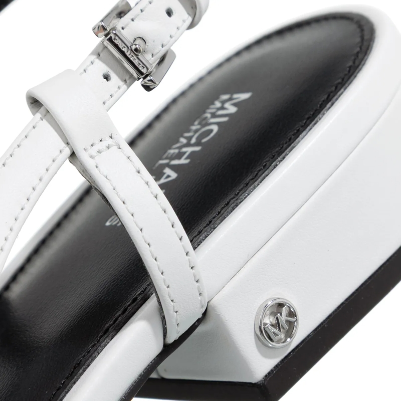 MICHAEL Michael Kors Ballerinas Perla Flex Sling Flat Optic White(Image 5)