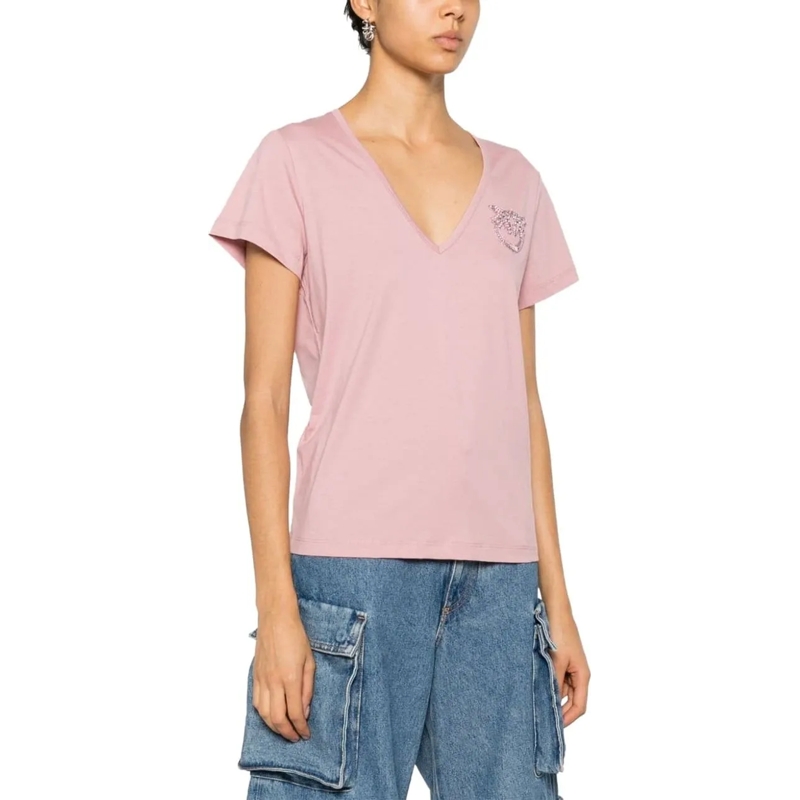 Pinko T-Shirt T-Shirts And Polos Rosa Zefiro rose (Image 2)