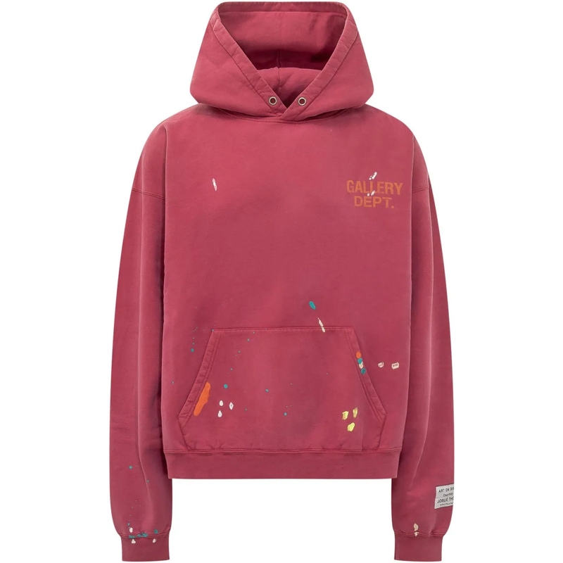 Gallery Dept.  Felpa con Cappuccio e Logo rose
