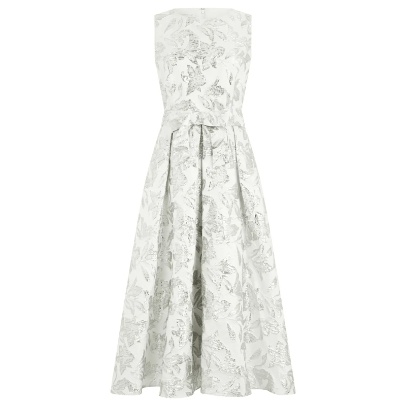 Apart Abendkleid Midi Kleid gold