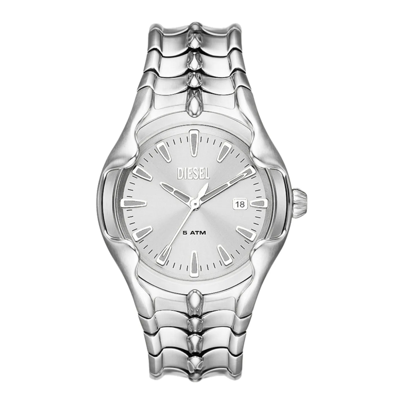 Diesel Digitaluhr Vert Uhr Silber