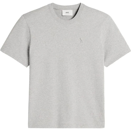 AMI Paris  T-shirts and Polos Grey Gray grau