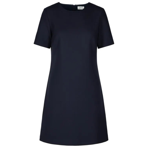 P.A.R.O.S.H. Paffuto' Blue Wool Blend Dress Blue 