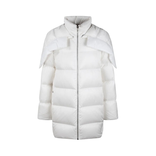 Moncler Daunenjacken Hooded Cyclopic Coat White