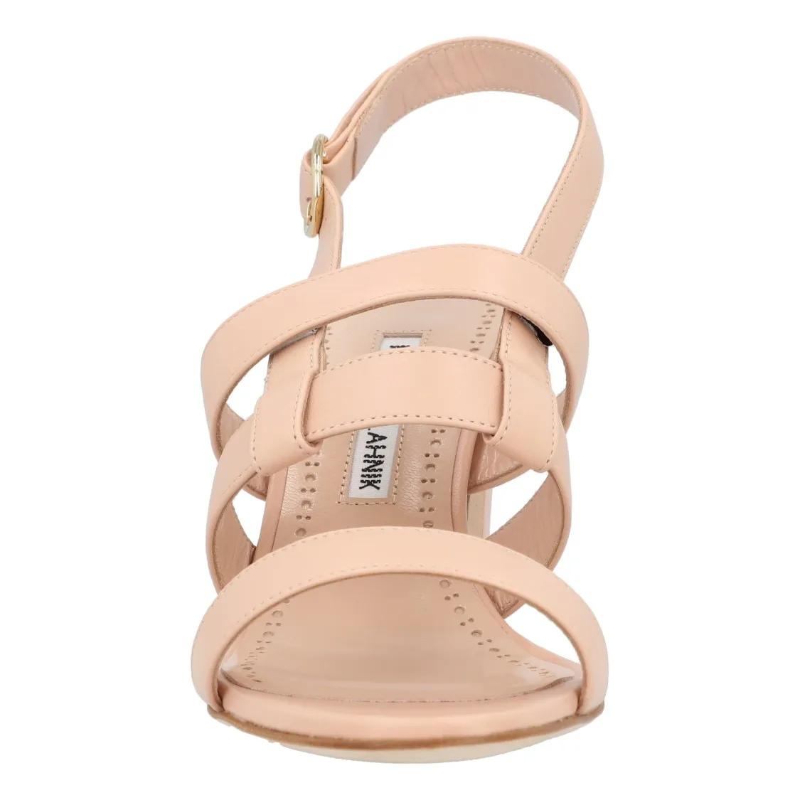 Thumbnail - Manolo Blahnik Sandalen - Memaarhi 070 Sandal Beige - Gr. 36 (EU) - in Beige - für Damen