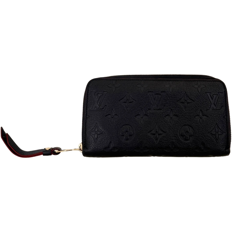 Louis Vuitton Geldbörse Louis Vuitton Zippy Geldborse Empreinte Marineblau blau