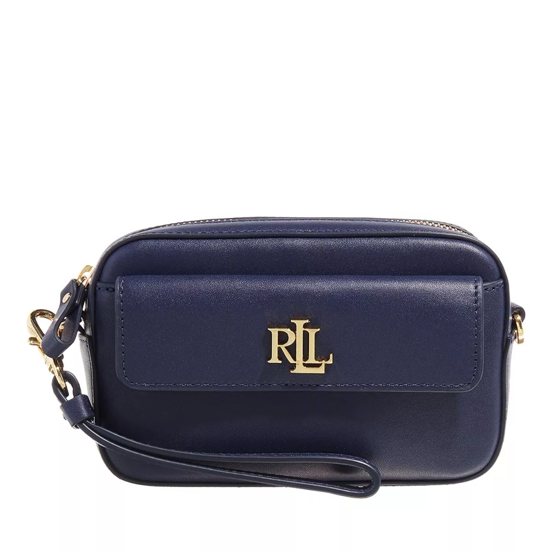Lauren Ralph Lauren Crossbody Bag Marcy Wristlet Pouch Small Refined Navy