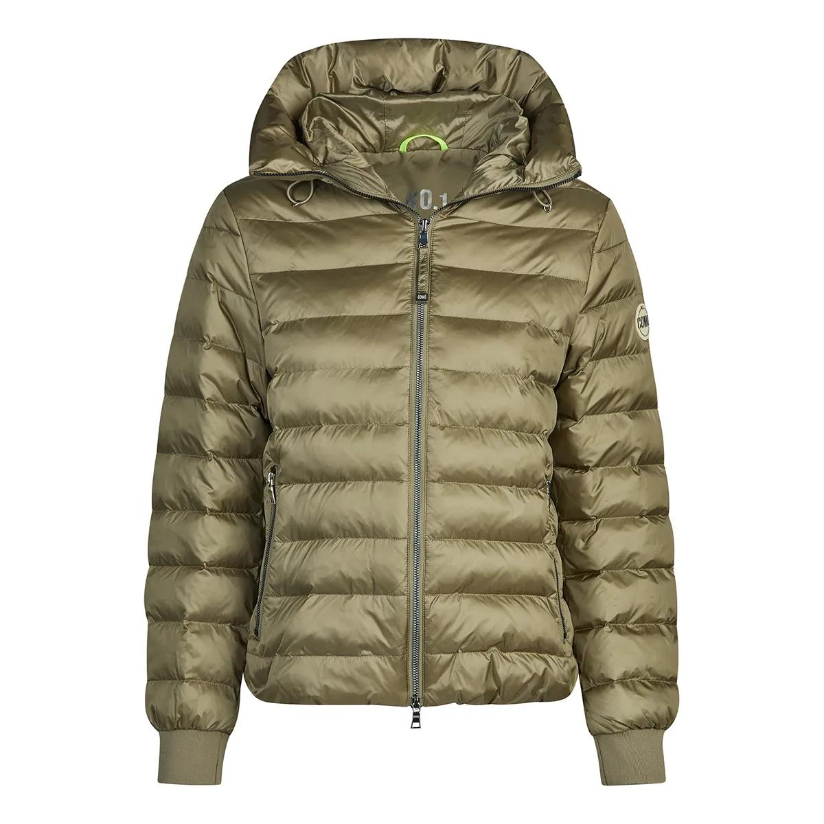 No1 Como Damen Grün - Steppjacke Capo - Größe M