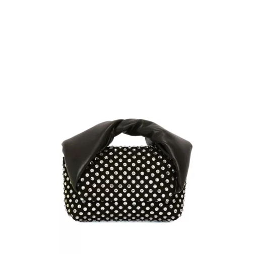 J.W.Anderson Mini Twister Crystal Bag Black Mini Tas