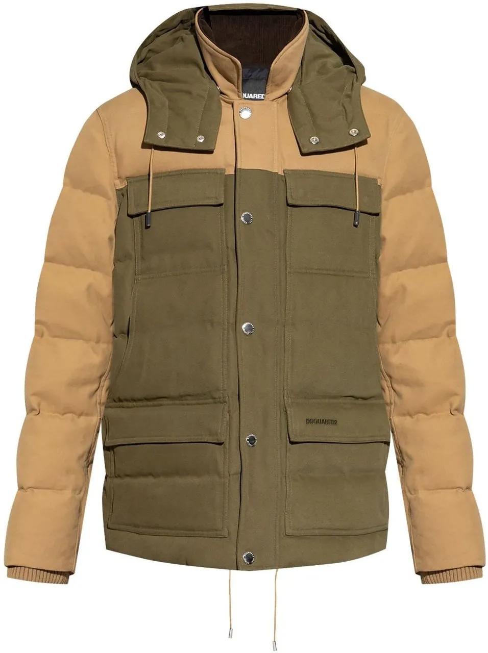 Thumbnail - Dsquared2 - Coats Kaki - Größe 48 - braun