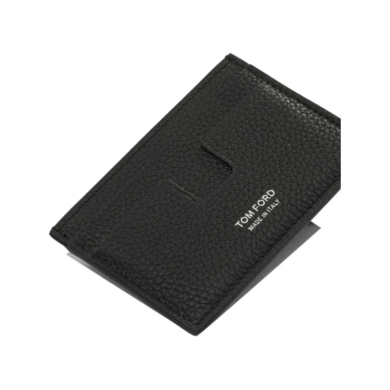 Tom Ford Kartenhalter Grained Leather Card Case Black(Image 4)