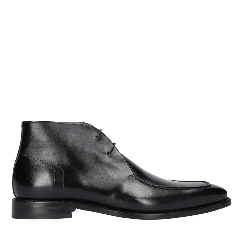 Henry Stevens Bottes à lacets George Boots Liam NGB schwarz