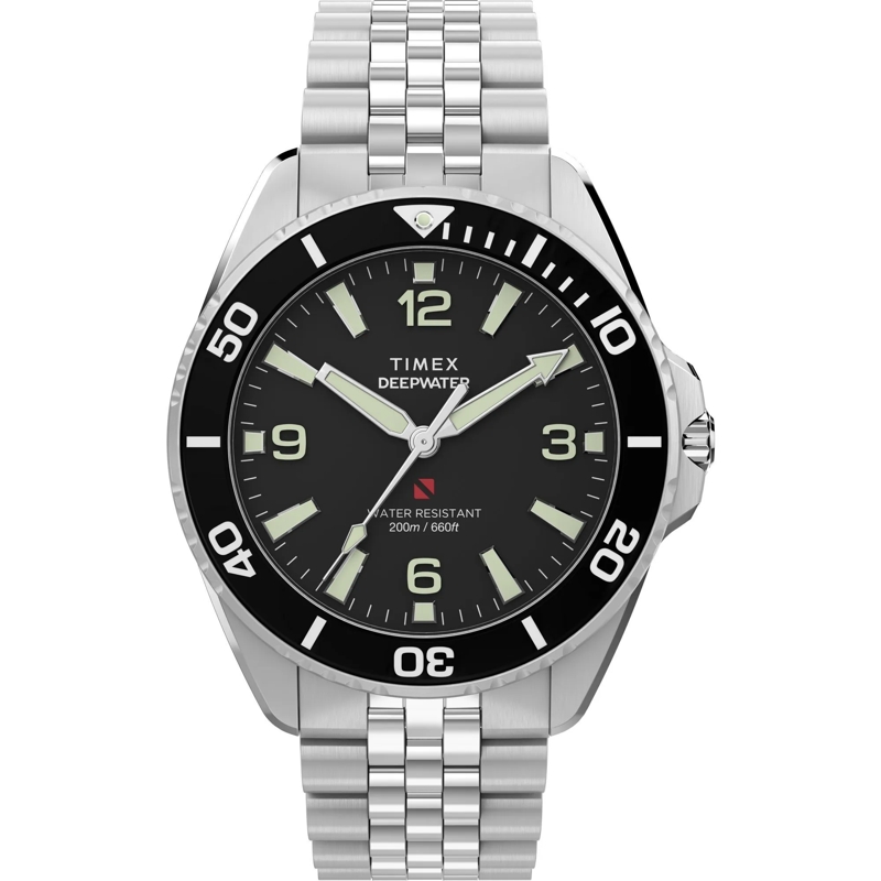 Timex Quarzuhr Quarz-Analoguhr Deepwater Arctic silber
