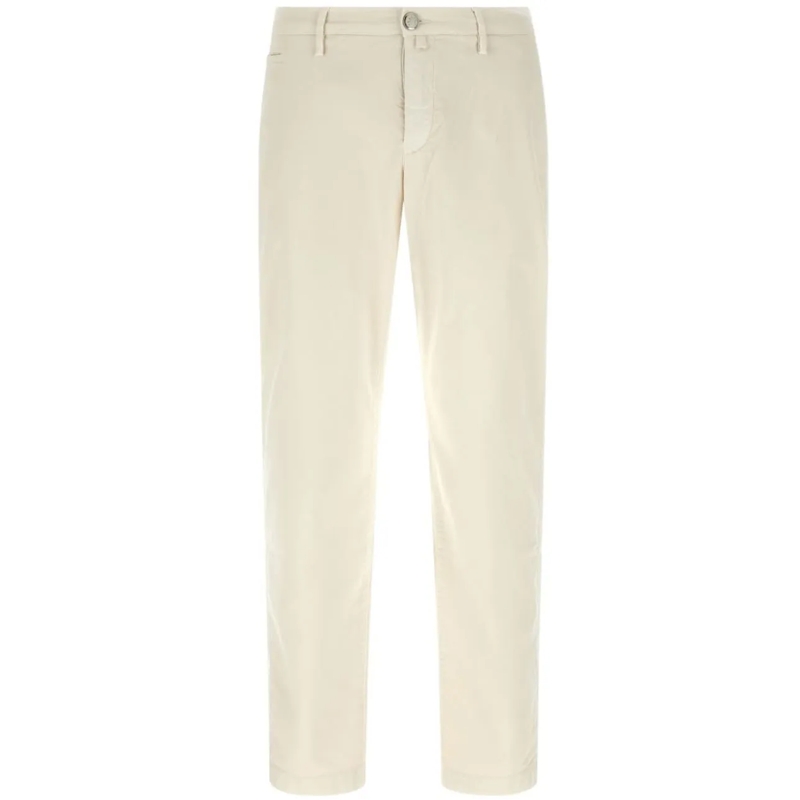 Jacob Cohen Jeans mit geradem Bein Trousers White weiß