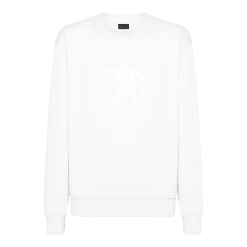 BILLIONAIRE Top Sweatshirt weiss
