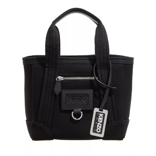 Kenzo Mini Tote Bag Black Rymlig shoppingväska