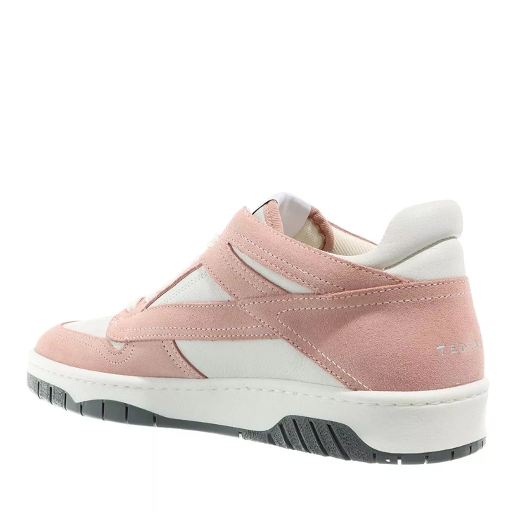Ted Baker Low Top Leather Suede Sneaker Dusky Pink Low Top Sneaker
