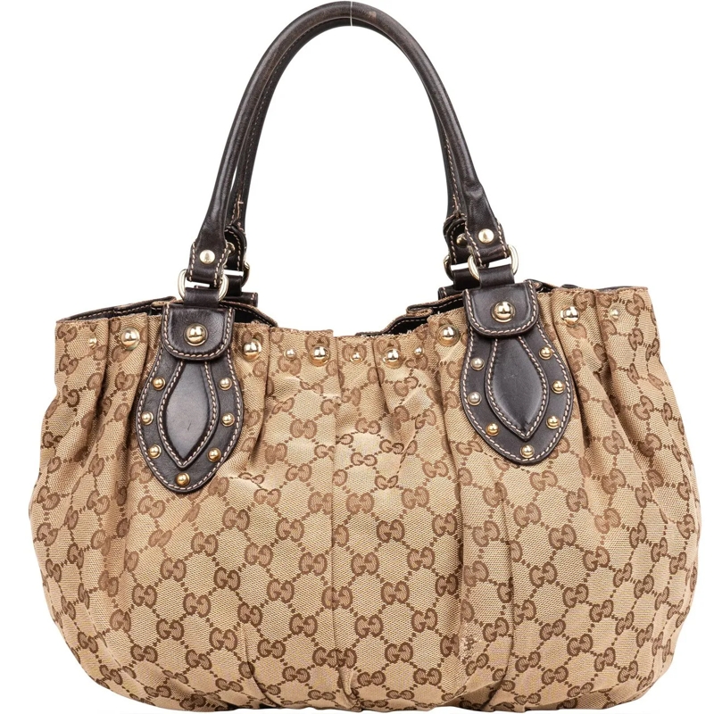 Gucci Tote Gucci GG Monogram Pelham Handbag braun