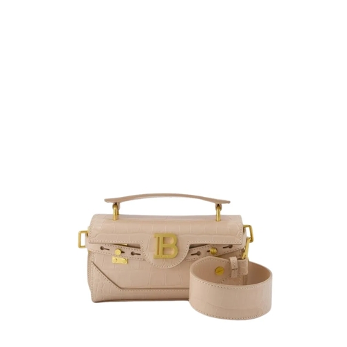 Balmain B-Buzz 19 Crossbody - Leather - Beige Neutrals Borsa a tracolla