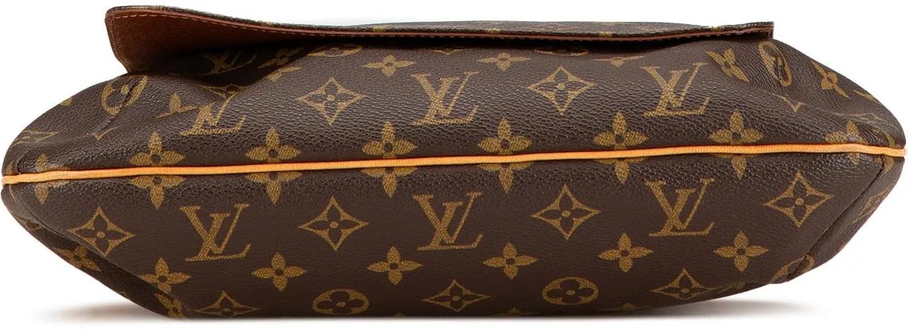 Louis Vuitton Shoppers Monogram Musette Salsa GM in bruin