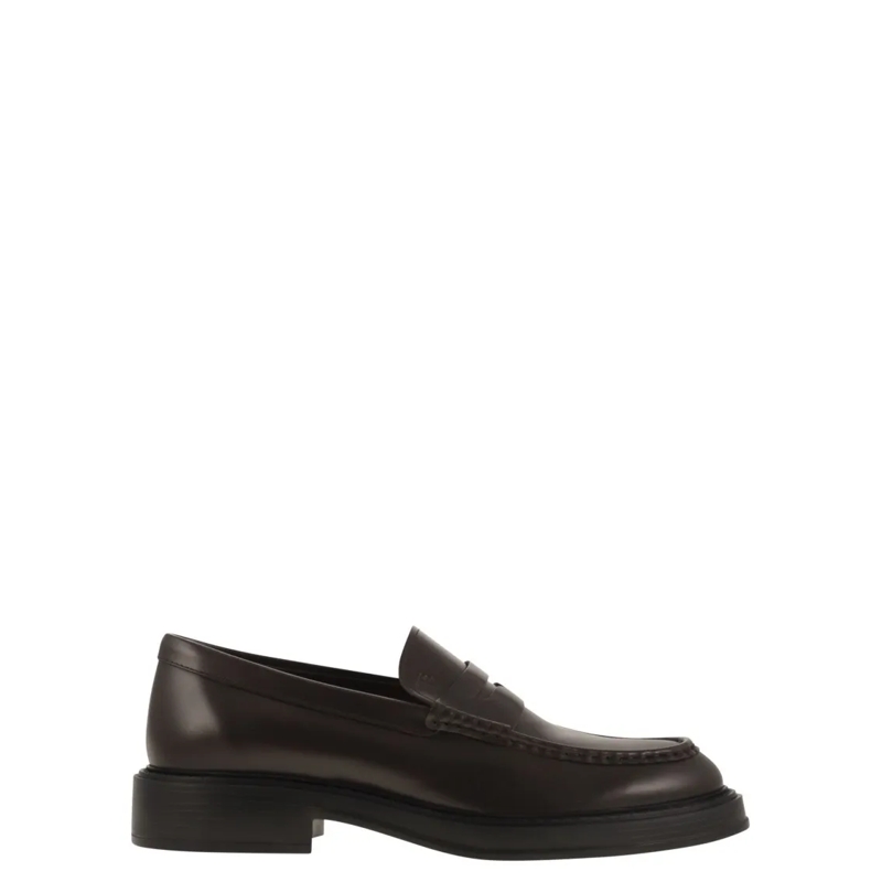 Tod's Loafer Leather Loafers Black