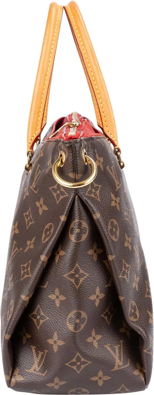 Thumbnail - Louis Vuitton Crossbody Bags - Louis Vuitton Canvas Monogram Pallas MM Handbag - Gr. unisize - in Braun - für Damen