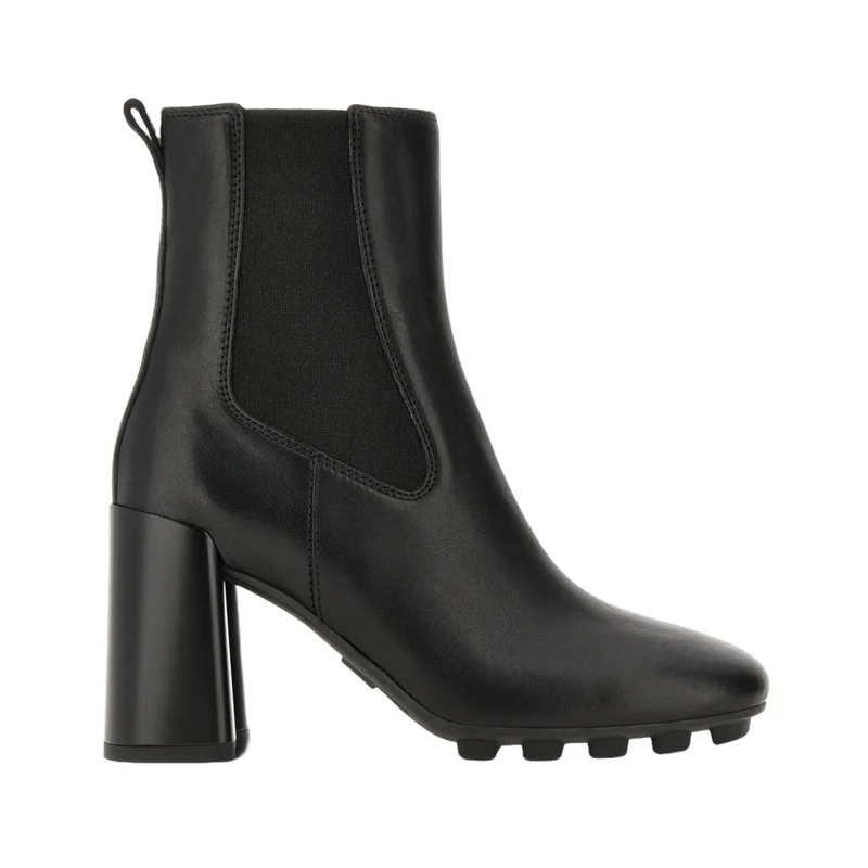 Hogan Stiefel Timeless Black Ankle Boots Black