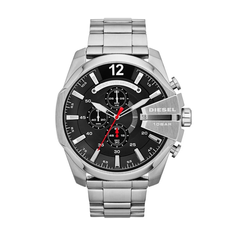 Diesel Chronographe Watch Mega Chief DZ4308 Silver