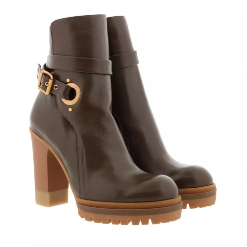 Chloé Heeled Ankle Boots Brown Ankle Boot